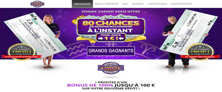Jackpot Gagné Aujourd’hui au Zodiac Casino Jackpot Gagné Aujourd’hui au Zodiac Casino