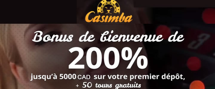 Casimba.com – des tours gratuits et C$5000 de bonus Casimba.com – des tours gratuits et C$5000 de bonus