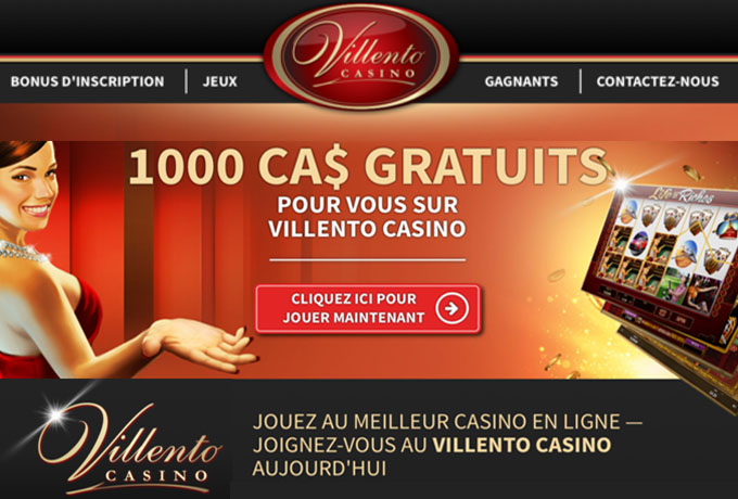 Villento Casino connexion sur PC et mobile