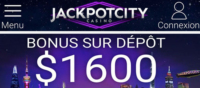 Jackpot City Casino sur Internet