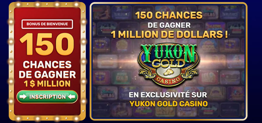 Yukon Gold Casino au Canada - Meilleur site de machines à sous en ligne