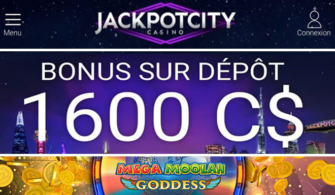 Goddess Jackpot City Casino